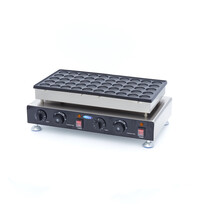Maxima Poffertjesplaat | 50–300°C | RVS | Elektrisch | 1,95kW (230V) | 540x325x160(h)mm