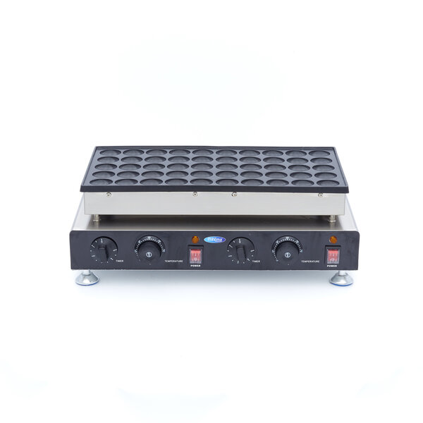 Poffertjesplaat | 50–300°C | RVS | Elektrisch | 1,95kW (230V) | 540x325x160(h)mm