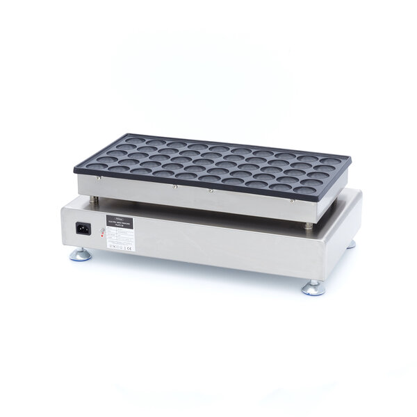 Poffertjesplaat | 50–300°C | RVS | Elektrisch | 1,95kW (230V) | 540x325x160(h)mm