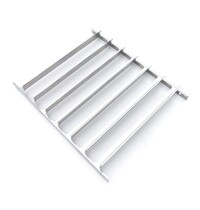 Maxima Geleiderset voor Combistoomoven | RVS | 7 niveaus | 650x630x160(h)mm 