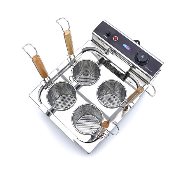 Pastakoker | 8 Liter Capaciteit | 30–110°C | RVS | 2.5kW (230V) | 315x460x305(h)mm