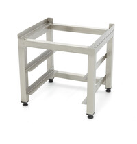 Maxima Onderstel Vaatwasser RVS | RVS constructie | Hoeknaden dichtgelast | In hoogte verstelbaar | 490x400x450(h)mm