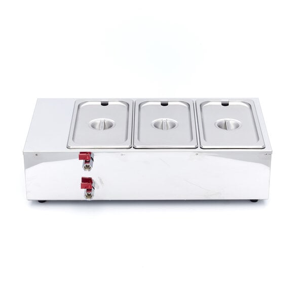 Chocoladesmelter | 1/3 GN | 3 GN Bakken | 30–100°C | 1.5kW (230V) | 410x670x170(h)mm