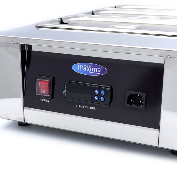 Chocoladesmelter | 1/3 GN | 3 GN Bakken | 30–100°C | 1.5kW (230V) | 410x670x170(h)mm