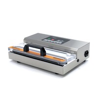 Maxima Vacuum Sealer | RVS/Kunststof | RVS behuizing | Dubbele pomp | 0.45kW (230V) | 390x275x130(h)mm 