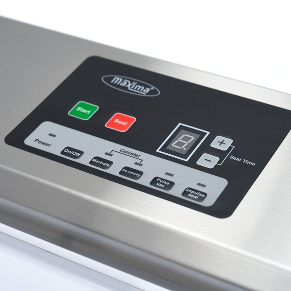 Vacuum Sealer | RVS/Kunststof | RVS behuizing | Dubbele pomp | 0.45kW (230V) | 390x275x130(h)mm