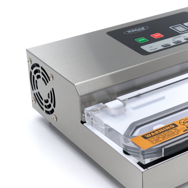 Vacuum Sealer | RVS/Kunststof | RVS behuizing | Dubbele pomp | 0.45kW (230V) | 390x275x130(h)mm
