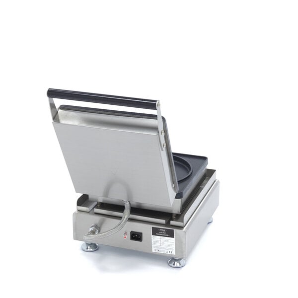 Pannenkoekmaker | RVS | Dubbele anti-aanbak bakplaat | RVS behuizing | 1.75kW (230V) | 300x380x260(h)mm