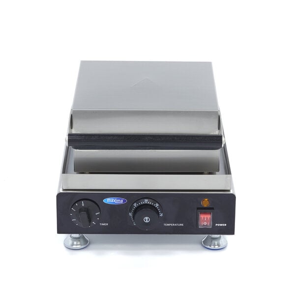 Pannenkoekmaker | RVS | Dubbele anti-aanbak bakplaat | RVS behuizing | 1.75kW (230V) | 300x380x260(h)mm