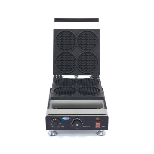 Wafelijzer | 50–300°C | RVS | Aluminium bakplaat | 1.75kW (230V) | 300x380x270(h)mm