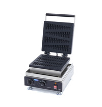 Maxima Wafelijzer Lolly Dennenboom | 50–300°C | RVS | Vier wafels tegelijk | 1.75kW (230V) | 300x380x260(h)mm