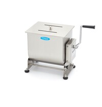 Maxima Vleesmenger | 20 Liter Capaciteit | RVS | Kantelbaar reservoir | 450x300x420(h)mm