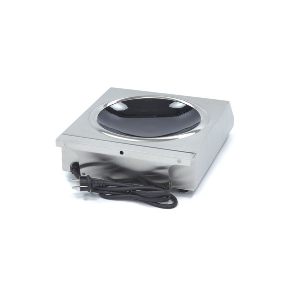 Wokbrander inductie | 60–240°C | RVS/Glas | Vrijstaand model | 3.5kW (230V) | 425x340x135(h)mm