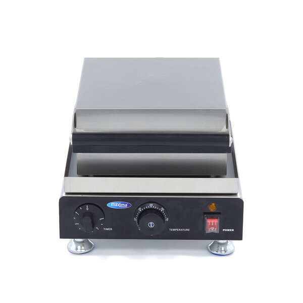 Pannenkoekmaker Amerikaans | 50–300°C | RVS | Antiaanbak bakplaat | 1.75kW (230V) | 300x380x260(h)mm