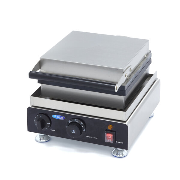 Pannenkoekmaker Amerikaans | 50–300°C | RVS | Antiaanbak bakplaat | 1.75kW (230V) | 300x380x260(h)mm