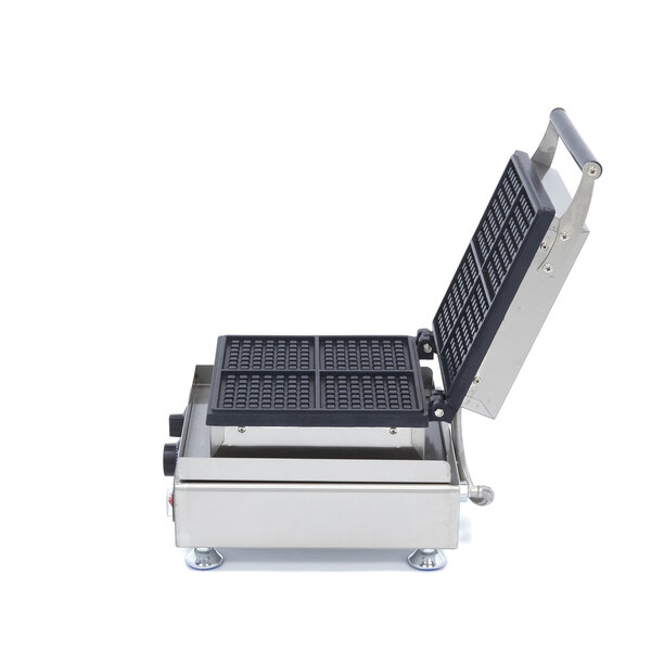 Wafelijzer | 50–300°C | RVS | Mini vierkante wafels | 1.75kW (230V) | 300x380x260(h)mm