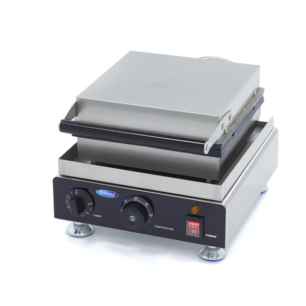 Wafelijzer Lolly Hartjes | 50–300°C | RVS | Vier wafels tegelijk | 1.75kW (230V) | 300x380x250(h)mm