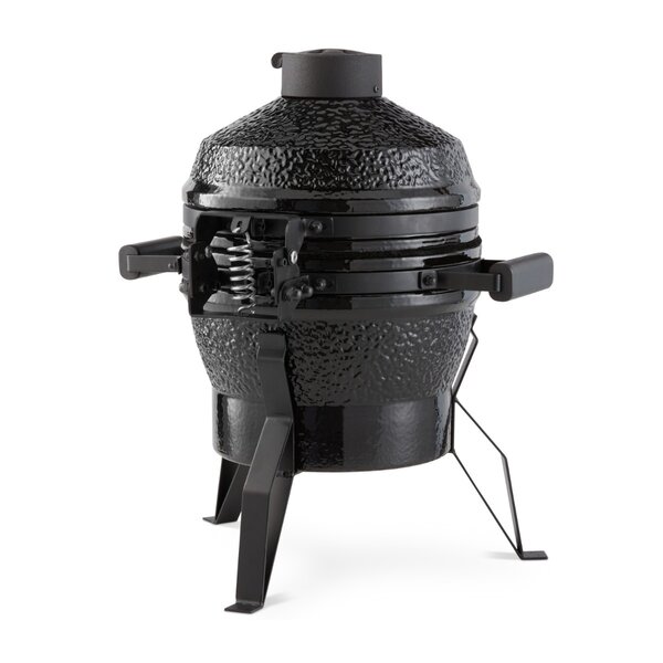 Premium Kamado BBQ | Compact formaat | Robuust keramiek | RVS rooster | 465x480x560(h)mm