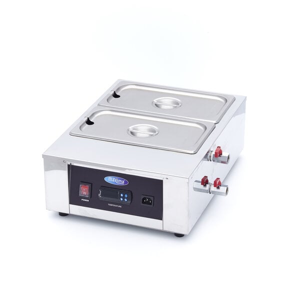 Chocoladesmelter | 1/3 GN | 2 GN Bakken | 30–100°C | 1.5kW (230V) | 410x490x170(h)mm