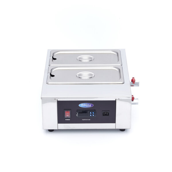 Chocoladesmelter | 1/3 GN | 2 GN Bakken | 30–100°C | 1.5kW (230V) | 410x490x170(h)mm