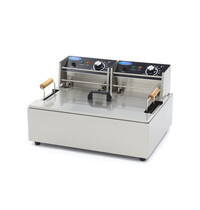 Maxima Frituurpan horeca | 50–200°C | RVS | Grote inhoud | 5kW (230V) | 570x440x315(h)mm 