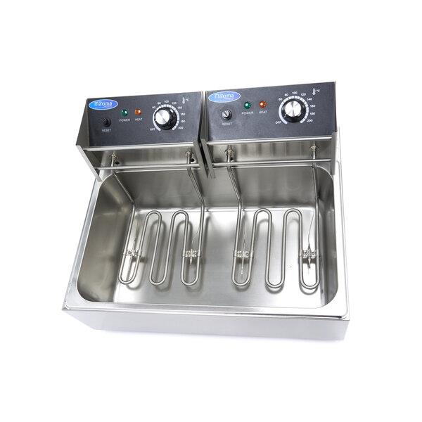 Frituurpan horeca | 50–200°C | RVS | Grote inhoud | 5kW (230V) | 570x440x315(h)mm