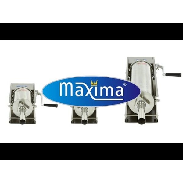 Worstenvuller | 7 Liter Capaciteit | RVS | RVS uitvoering | 830x300x340(h)mm