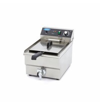 Maxima Frituurpan horeca | 50–200°C | RVS | Tapkraan | 3kW (230V) | 336x530x385(h)mm