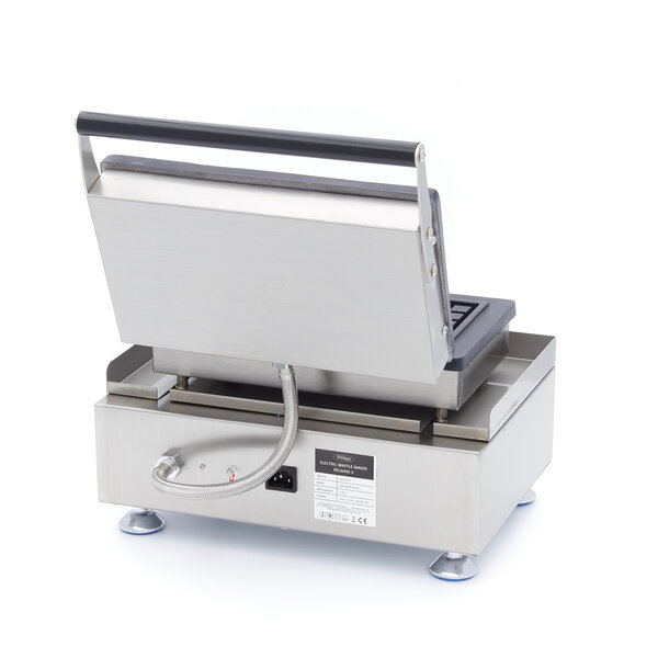 Wafelijzer | 50–300°C | RVS | Drie wafels tegelijk | 1.75kW (230V) | 380x315x275(h)mm