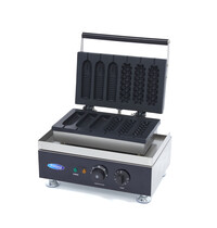 Maxima Wafelijzer | Zes worstenbroodjes tegelijk | 1.75kW (230V) | 380x310x270(h)mm
