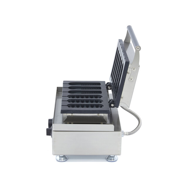 Wafelijzer | Zes worstenbroodjes tegelijk | 1.75kW (230V) | 380x310x270(h)mm