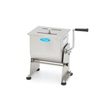 Maxima Vleesmenger | 10 Liter Capaciteit | RVS | Kantelbaar reservoir | 390x250x370(h)mm