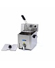 Maxima Frituurpan elektrisch | RVS | RVS behuizing | Tapkraan | 3.3kW (230V) | 315x460x390(h)mm 