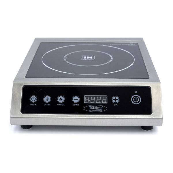 Inductiekookplaat | Robuuste RVS behuizing | Hoge kwaliteit glazen plaat | 3.5kW (230V) | 330x425x105(h)mm