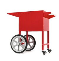 Maxima Popcorn Machine Onderstel | Gecoat Staal | Rood | Eenvoudig te monteren | 940x370x820(h)mm 
