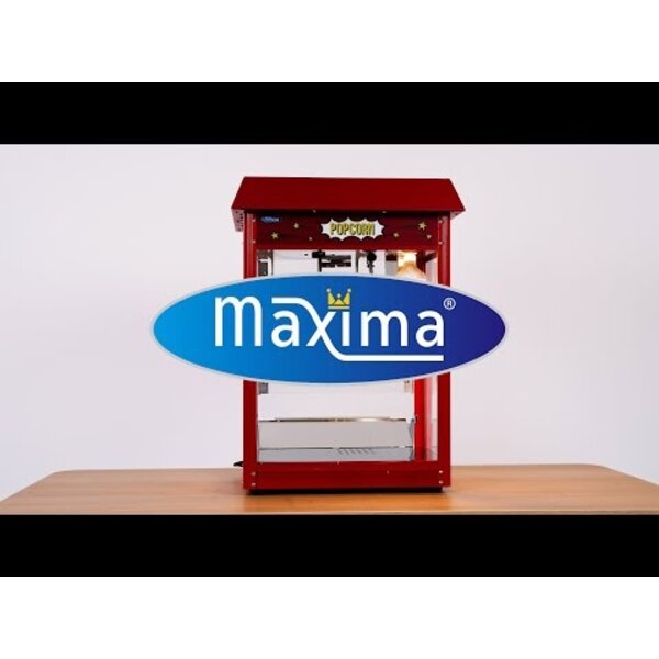Popcorn Machine Onderstel | Gecoat Staal | Rood | Eenvoudig te monteren | 940x370x820(h)mm