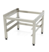 Maxima Onderstel Vaatwasser RVS | RVS constructie | Hoeknaden dichtgelast | In hoogte verstelbaar | 605x570x450(h)mm
