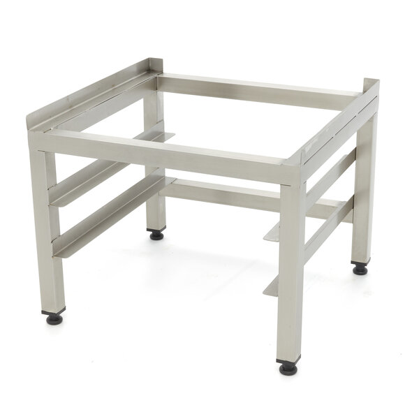 Onderstel Vaatwasser RVS | RVS constructie | Hoeknaden dichtgelast | In hoogte verstelbaar | 605x570x450(h)mm