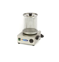 Maxima Worstenwarmer | 30–80°C | RVS/Aluminium/Glas | Instelbare thermostaat | 0.8kW (230V) | 360x360x460(h)mm