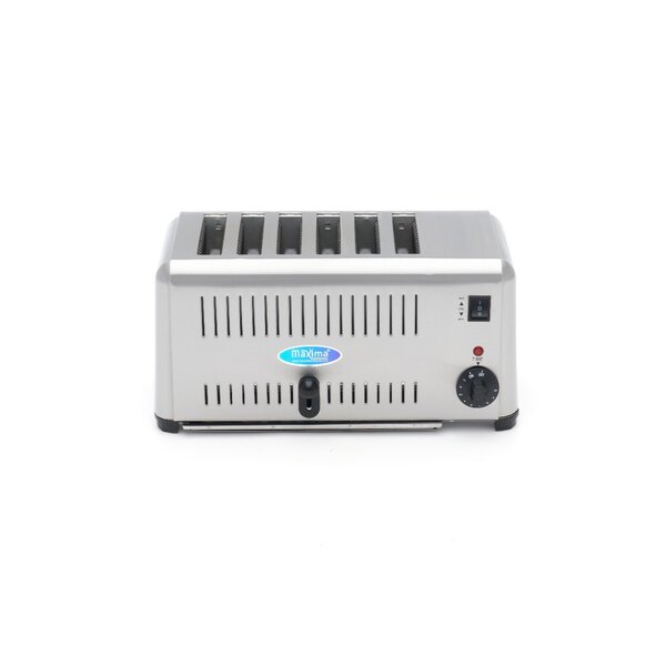 Broodrooster | RVS | Retro design | Instelbare timer | 2.57kW (230V) | 430x250x220(h)mm