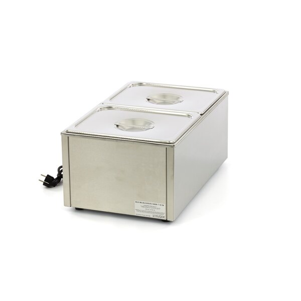Elektrische bain marie | GN | 2 GN Bakken | 30–95°C | 1.2kW (230V) | 338x540x248(h)mm