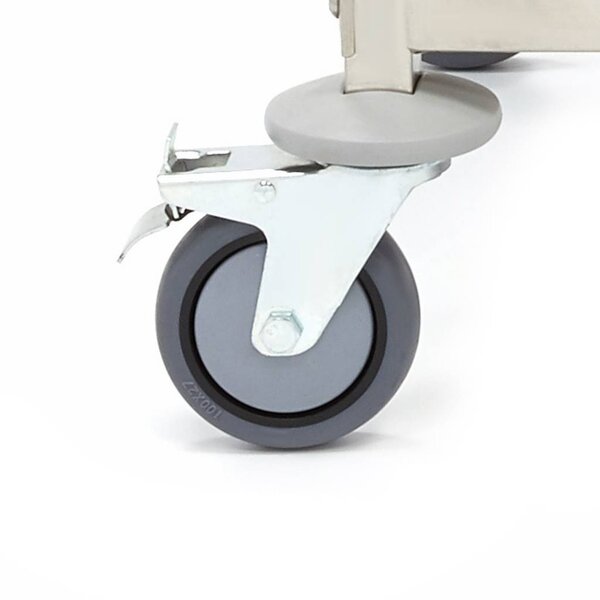 Afruimwagen | RVS frame | 5 uitneembare bakken | 450x850x900(h)mm