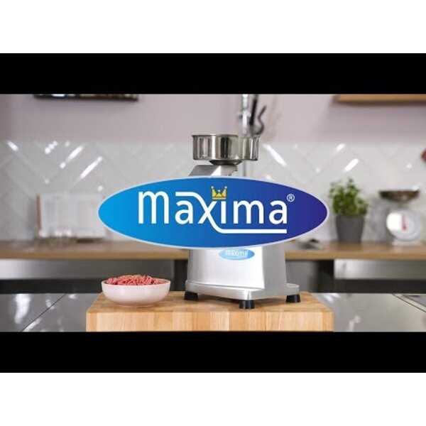 Hamburgerpers | RVS | Handmatig tafelmodel | RVS onderdelen | 211x288x275(h)mm