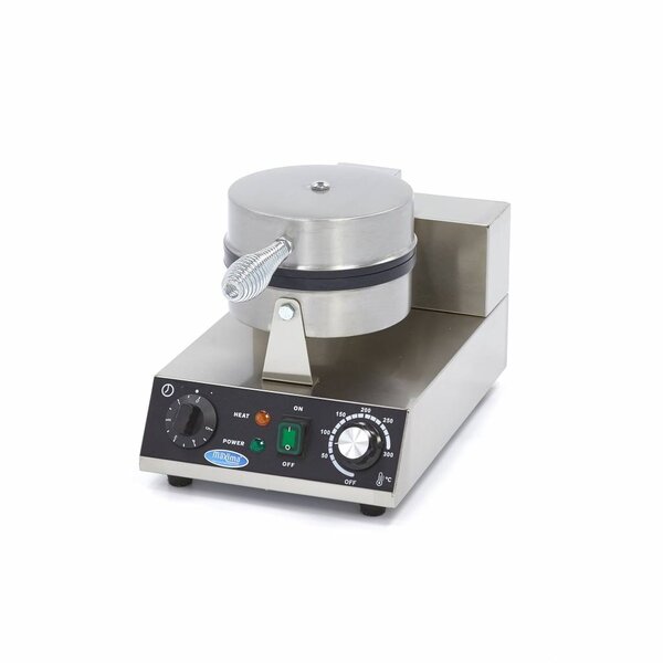 Wafelijzer hartjes | 50–300°C | RVS | Anti-aanbaklaag | 1kW (230V) | 255x380x270(h)mm