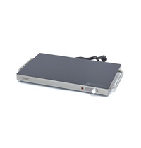 Maxima Warmhoudplaat | 60–105°C | RVS | Traploze temperatuurregeling | 0.25kW (230V) | 615x363x52(h)mm