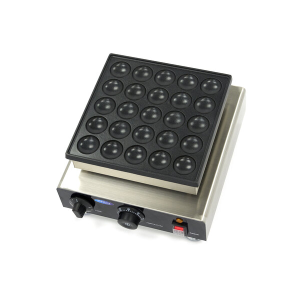 Poffertjesplaat | 50–300°C | RVS | Elektrisch | 1kW (230V) | 300x380x200(h)mm