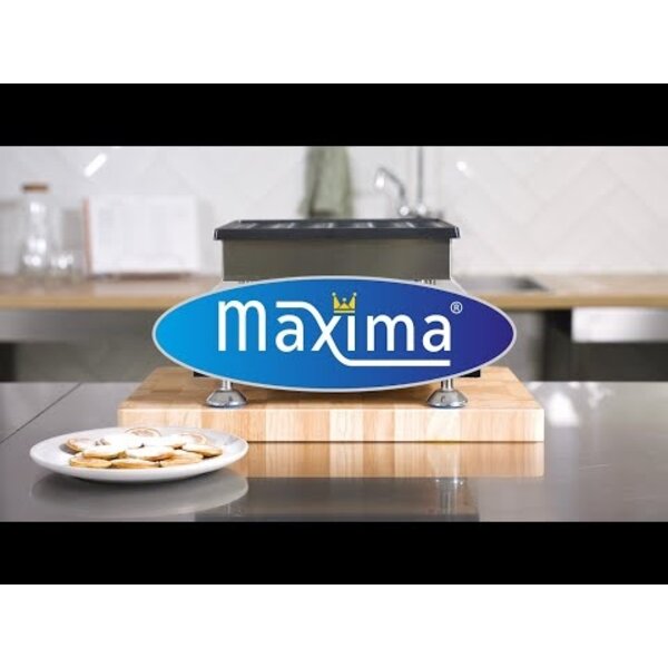 Poffertjesplaat | 50–300°C | RVS | Elektrisch | 1kW (230V) | 300x380x200(h)mm