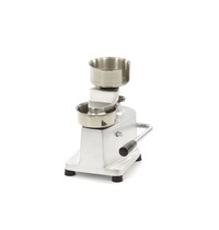 Maxima Hamburgerpers | RVS | Handmatig tafelmodel | RVS onderdelen | 211x289x275(h)mm