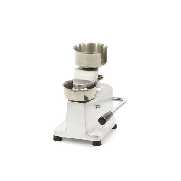 Hamburgerpers | RVS | Handmatig tafelmodel | RVS onderdelen | 211x289x275(h)mm