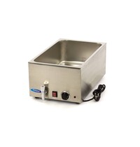 Maxima Elektrische bain marie | GN | 30–95°C | RVS | 1.2kW (230V) | 338x540x248(h)mm